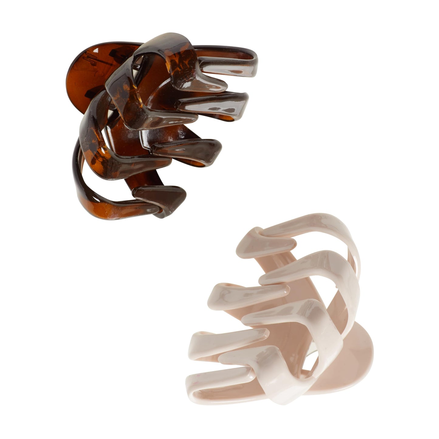 Goody SlideProof Octopus Large Claw Clips, 2 Ct, Neutral Tones, Secure Grip Accessories for Women & Men, Hair Styling Accessories for All Occasions Beauty & Personal Care GOODY