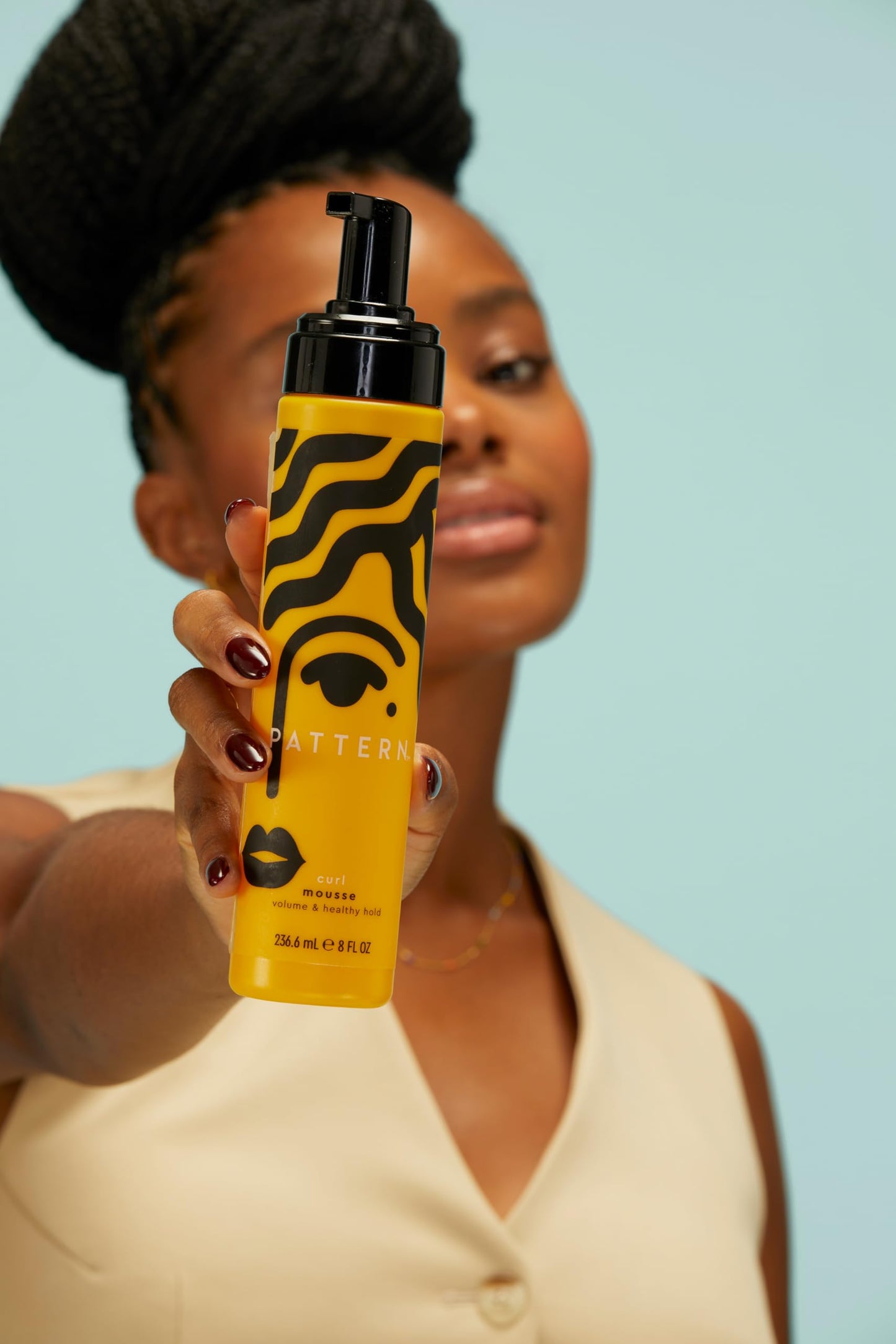 PATTERN Beauty by Tracee Ellis Ross Curl Mousse - Volume and Hold for Curly Hair 3a-4c Beauty & Personal Care PATTERN