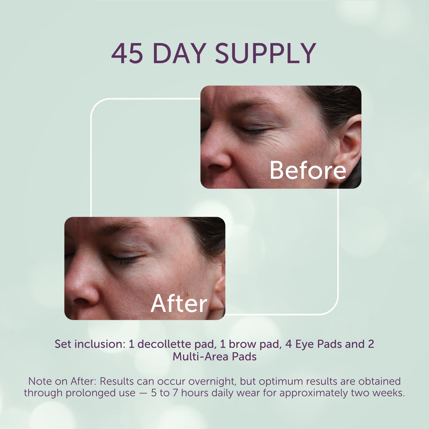 Silc Skin Decollette And Full Facial Set Silicone Pads, Reusable Medical Grade Silicone Face Patches And Chest Pad For Wrinkles, Holiday Beauty Gift Beauty & Personal Care Silc Skin