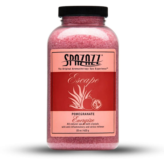 Spazazz SPZ-261 Escape Aromatherapy Crystals Container, 22-Ounce, Pomegranate Energize Beauty and Personal Care Spazazz