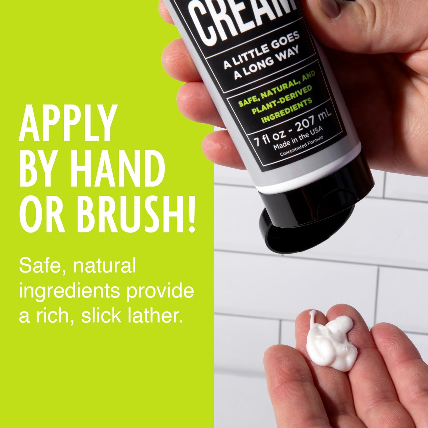 Pacific Shaving Company Natural Shaving Cream - Shea Butter + Vitamin E Shave Cream for Hydrated Sensitive Skin - Clean Formula for Smooth Beauty & Personal Care Pacific Shaving Company