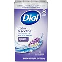 Dial Antibacterial Deodorant Bar Soap, Calm & Soothe Lavender & Twilight Jasmine Scent, 4 Oz, 32 Bars, Dermatologist Tested, With Clean Rinse Beauty & Personal Care Dial