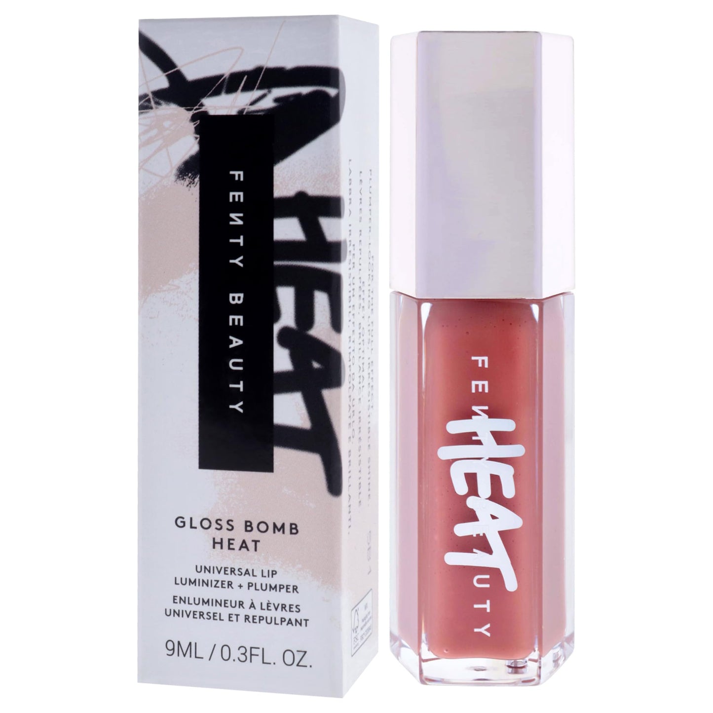 Gloss Bomb Heat Universal Lip Luminizer Plus Plumper - 03 Fenty Glow Heat by Fenty Beauty for Women - 0.3 oz Lip Gloss Beauty & Personal Care FENTY BEAUTY