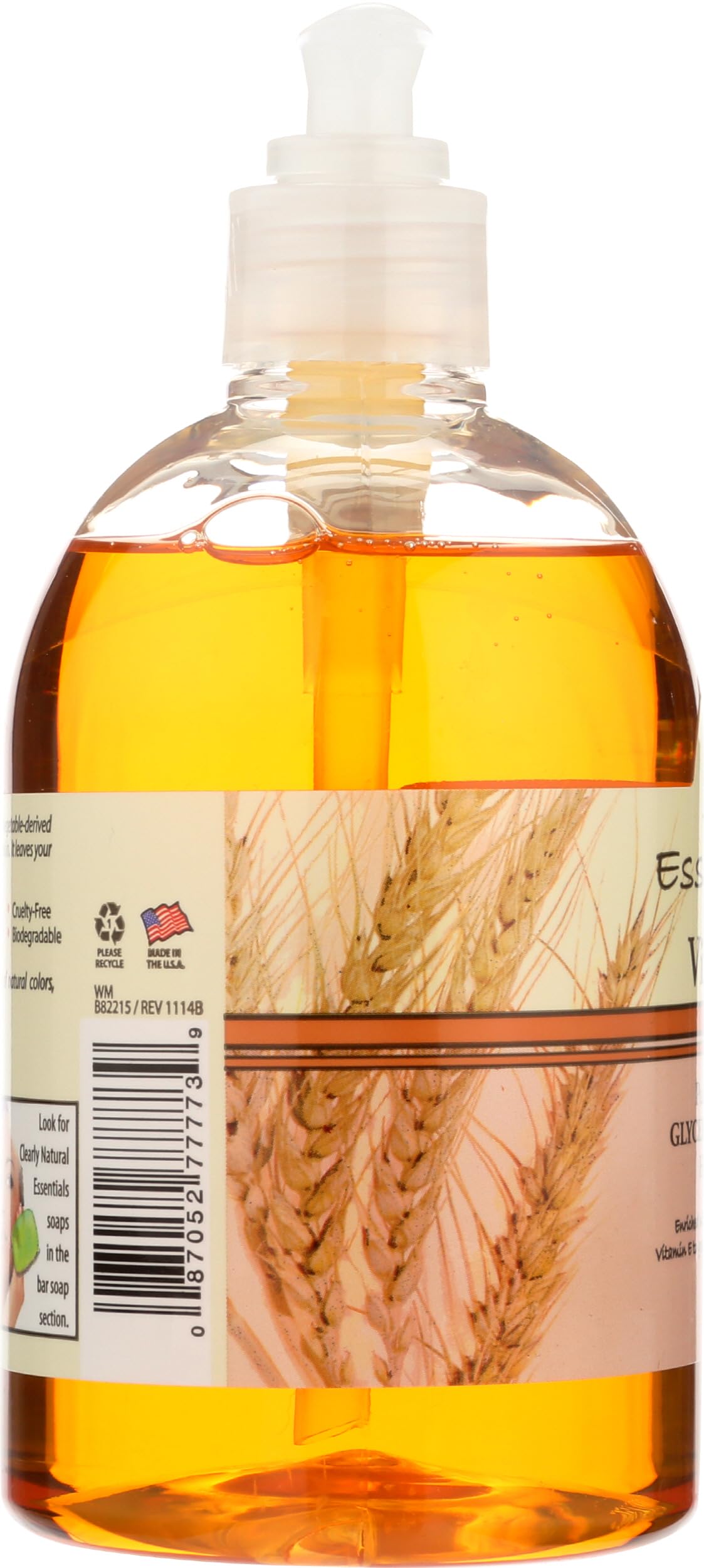 CLEARLY NATURAL Vitamin E Liquid Hand Soap, 12 FZ Beauty and Personal Care Clearly Natural