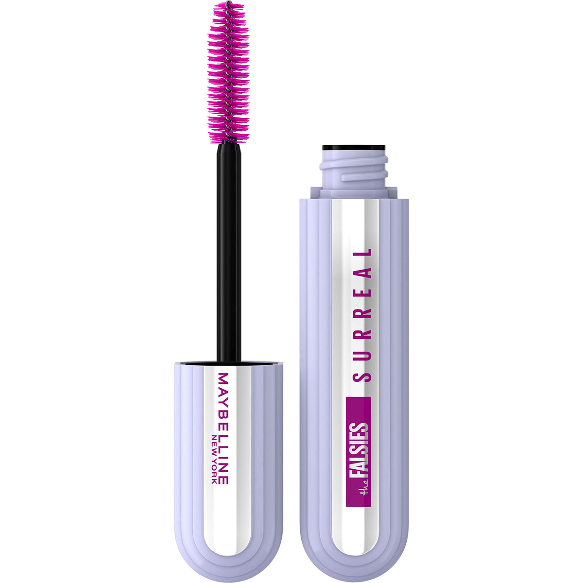 Maybelline The Falsies Surreal Extensions Washable Mascara, Volumizing, Lengthening Mascara Make Up, Blackest Black, 1 Count Beauty & Personal Care MAYBELLINE