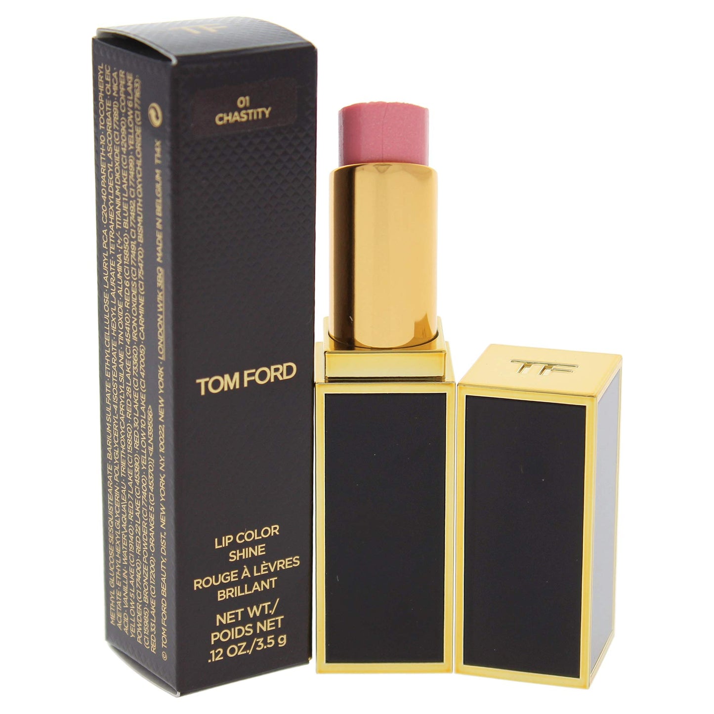 Tom Ford Lip Color Shine, No. 01 Chastity, 0.12 Ounce Beauty & Personal Care Tom Ford