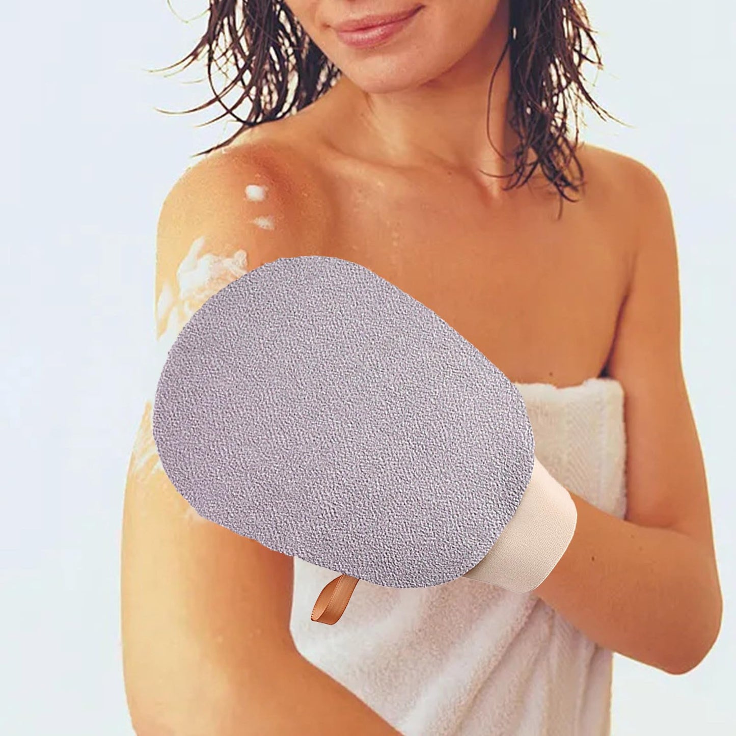 Exfoliating Glove, Deep Revive Glow Exfoliating Glove, Dual-Sided Body Scrub Mitt for Smooth Skin, Spa Quality Exfoliation, for All Skin Types Beauty and Personal Care LuxeOne