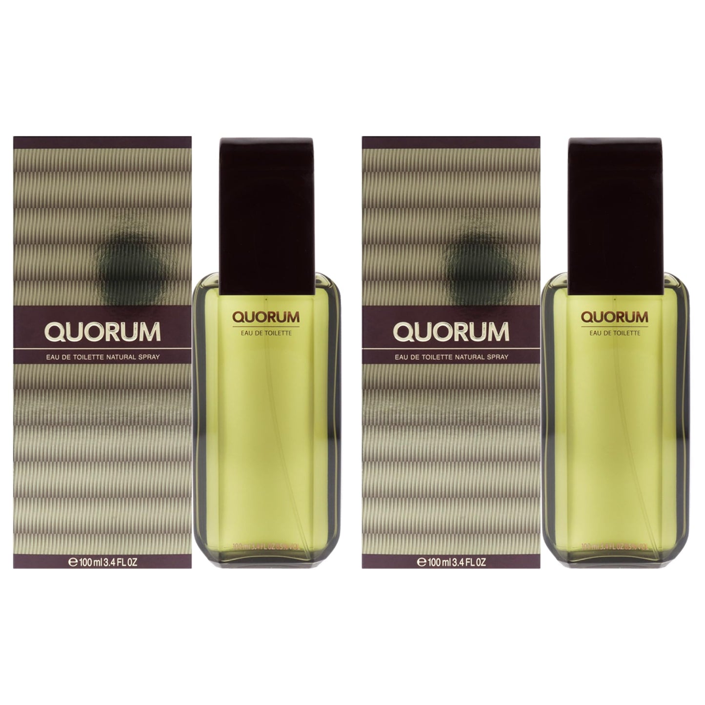 Quorum by Antonio Puig for Men - 3.4 oz EDT Spray - Pack of 2 Beauty & Personal Care Antonio Puig