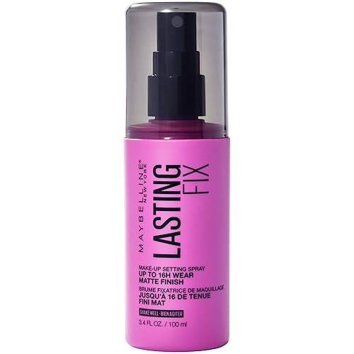 Maybelline New York Facestudio Lasting Fix Makeup Setting Spray, Matte Finish, 3.4 fl. oz. Beauty & Personal Care MAYBELLINE