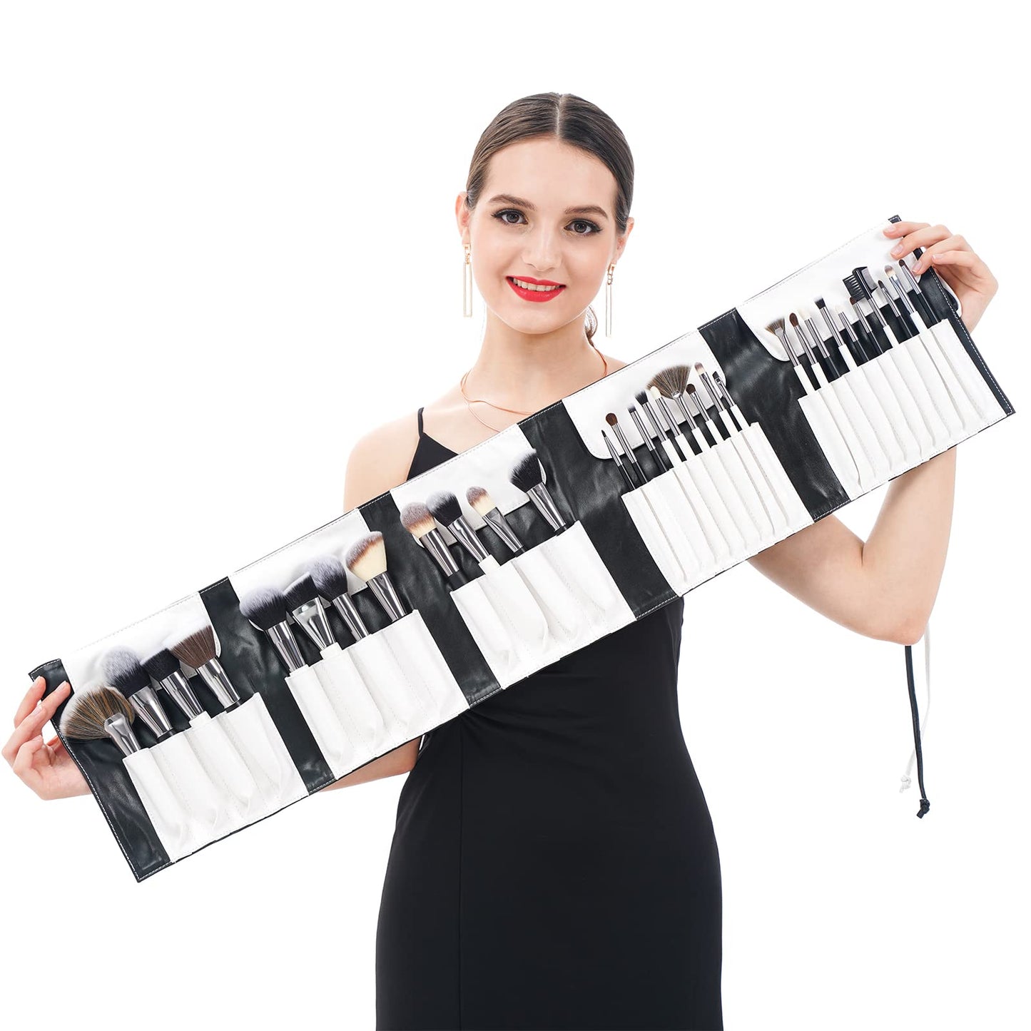DUcare Professional Makeup Brushes Set 31Pcs Panda Series Makeup Brush Set Kabuki Foundation Blending Face Powder Blush Concealers Eye Shadows Beauty & Personal Care DUcare