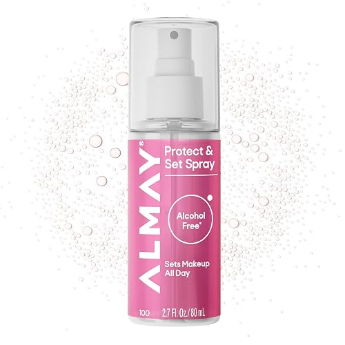 Almay Protect & Set Spray, Hydrating Makeup Setting Spray, Vegan Face Mist, 100, 2.7 fl oz Beauty & Personal Care Almay