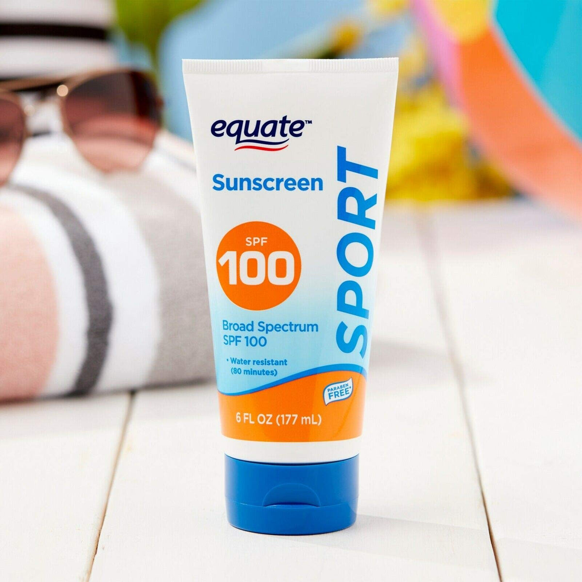 Equate Sport Sunscreen Lotion SPF 100, 6 fl oz Beauty & Personal Care Equate