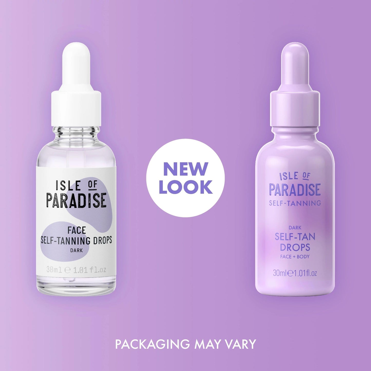 Isle of Paradise Self Tanning Face & Body Drops, Dark, Self Tanner Drops for a Natural Bronze, Long-Lasting Tan, Cruelty Free, Fragrance Free Beauty and Personal Care Isle of Paradise