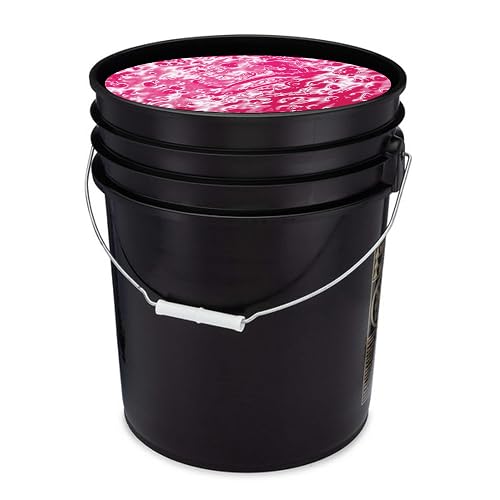 Handy Art UV Neon Event Paint, Hot Pink, 5 Gallon Bucket, Blacklight Glow Paint for Parties, Raves, Festivals, Splash Painting, Washable Easy Clean Up Beauty & Personal Care Handy Art