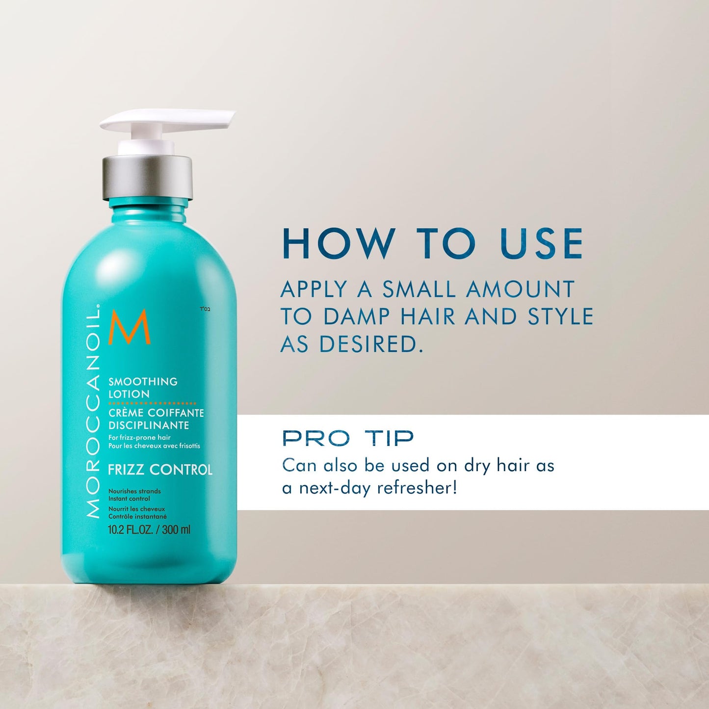 Moroccanoil Smoothing Lotion, 10.2 Fl. Oz. Beauty & Personal Care Moroccanoil