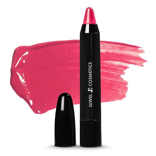 Juwel Cosmetics Retractable Lip Crayon, High Shine Long Lasting Lip Liner with Vitamins C & E, Shea & Cocoa Butter, Ultra Smooth Full Coverage Beauty & Personal Care Juwel Cosmetics