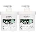 Advanced Clinicals Collagen Cream Body Lotion & Face Moisturizer W/Vitamin E | Skincare Moisturizing Collagen Lotion For Women, Men, Hand, & Neck Beauty & Personal Care Advanced Clinicals