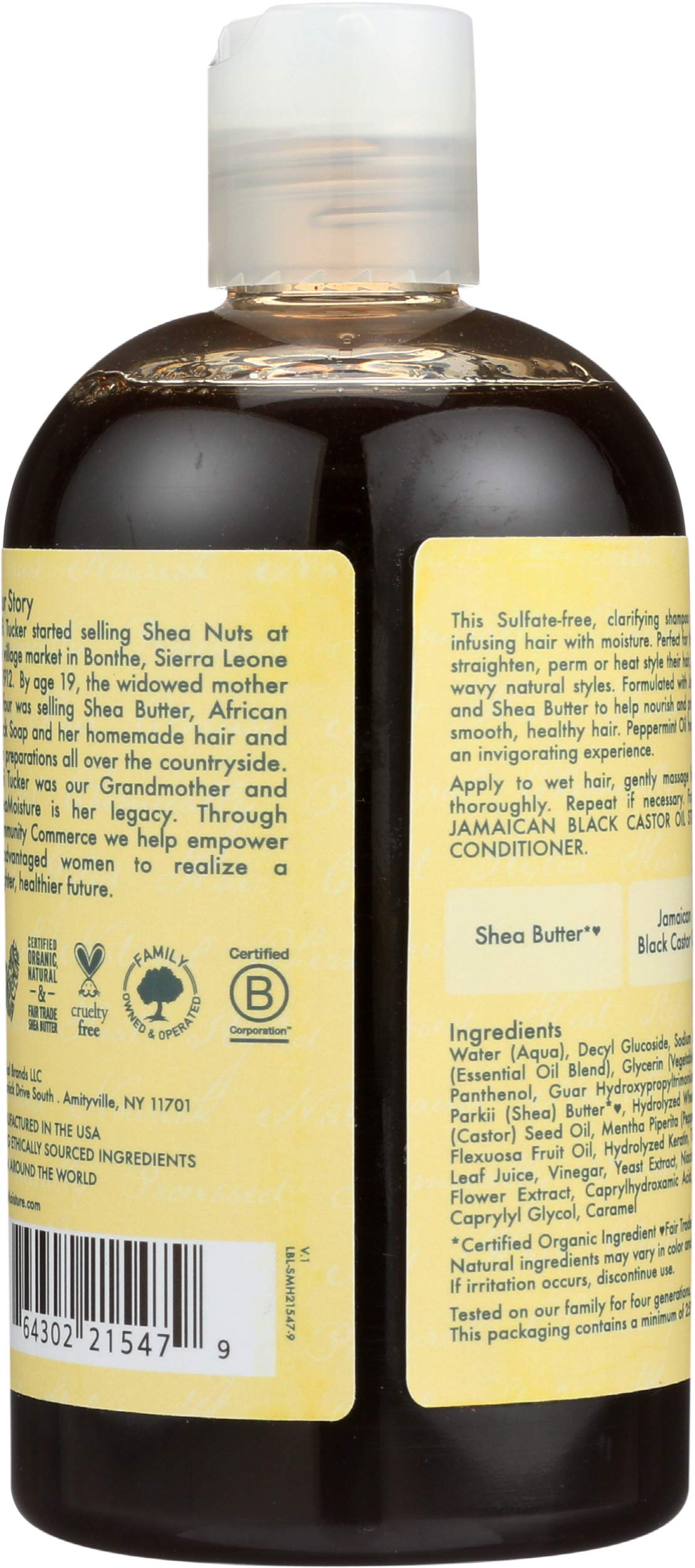 SheaMoisture Strengthen and Restore Shampoo, 13 FZ Beauty & Personal Care Shea Moisture