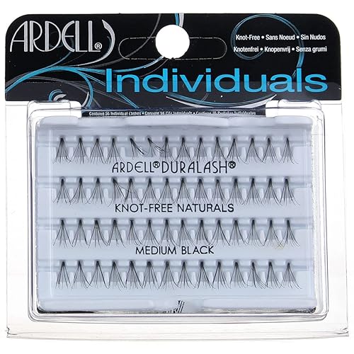 Ardell Duralash Naturals Individual Lashes - Medium Black (Pack of 4) Beauty & Personal Care Ardell