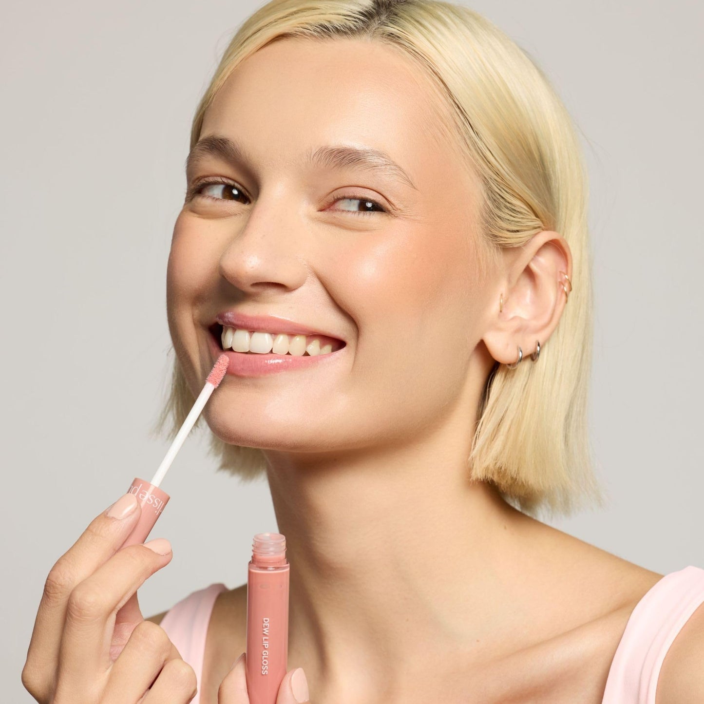 p?rlisse Dew Moisturizing Lip Gloss - Hydrating & Non-Sticky Long Lasting Lip Gloss - Enriched with Bakuchiol, Mango Seed Butter & Avocado Oil Beauty & Personal Care p?rlisse