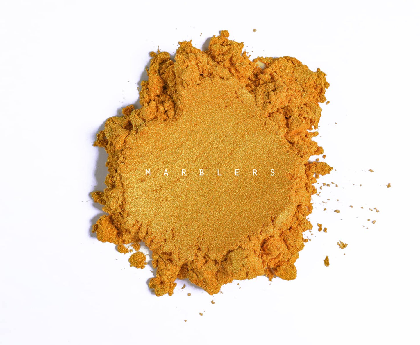 MARBLERS Fine Synthetic Mica Powder [Flex Gold] 0.11oz (3g) | Highly Pigmented | Non-Toxic, Vegan, Cruelty-Free | Lip Gloss, Lipstick, Bath Bomb, Nail Beauty & Personal Care MARBLERS