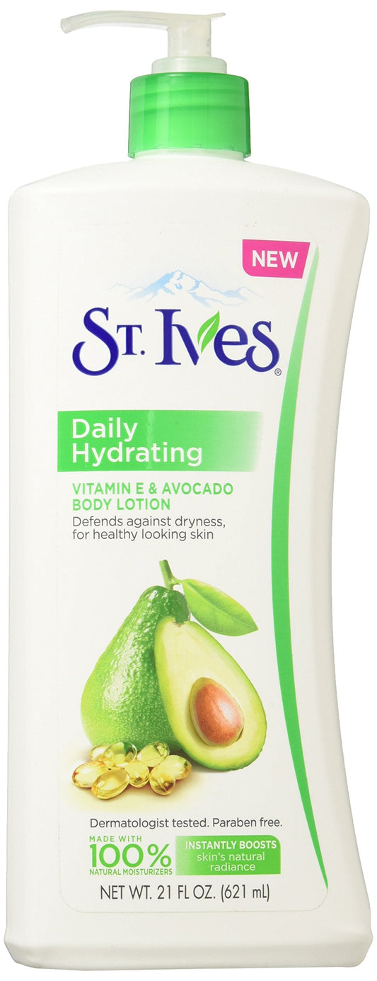 St. Ives Daily Hydrating Body Lotion Vitamin E 21 oz (Pack of 2) Beauty & Personal Care St. Ives