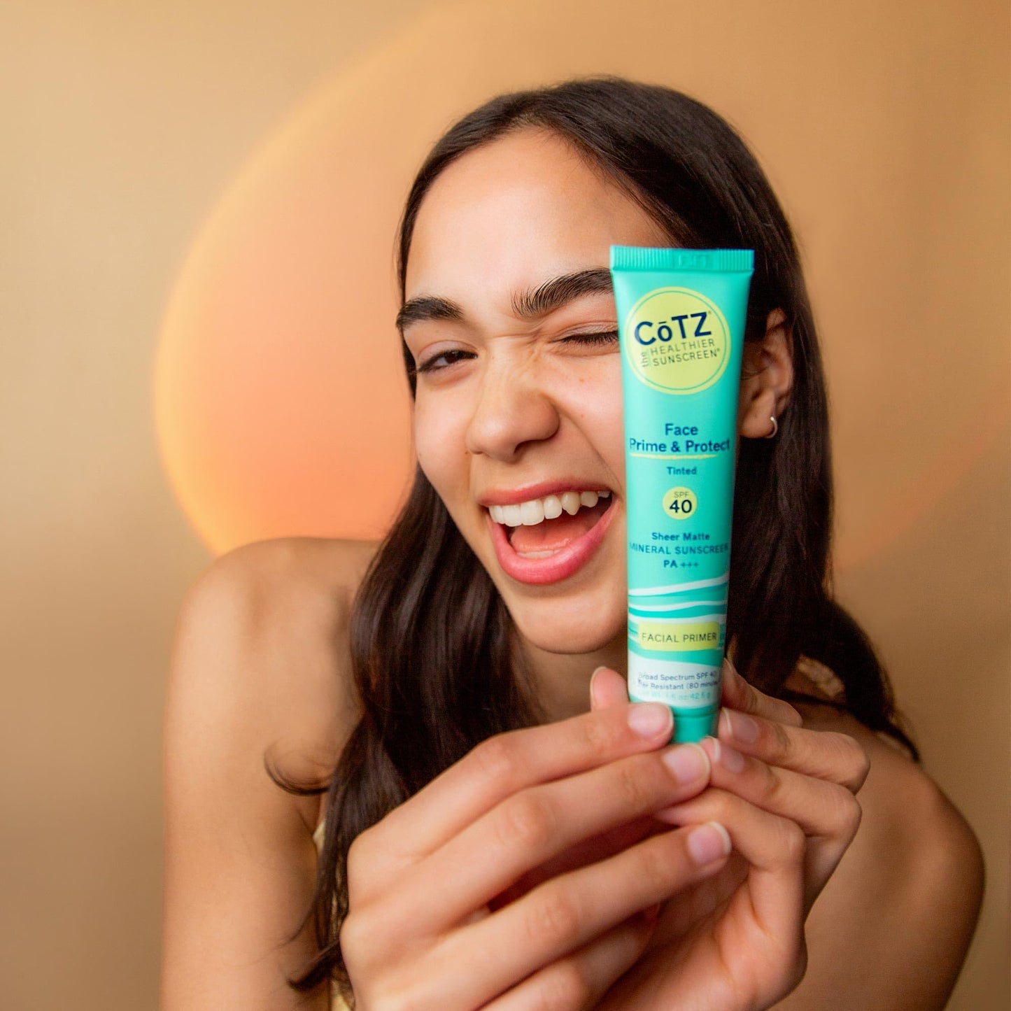 COTZ Face Prime & Protect Tinted Mineral Sunscreen and Facial Primer Broad Spectrum SPF 40; PA+++ 1.5 oz / 42.5 g. Beauty & Personal Care CoTZ