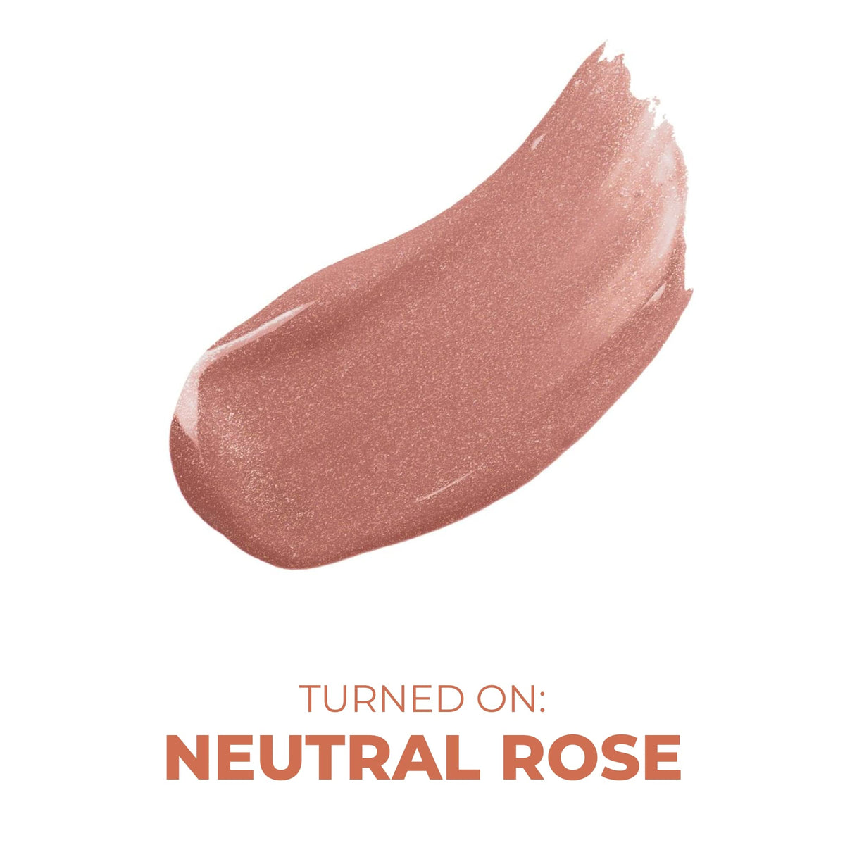 Beauty For Real Lip Gloss + Shine, Plumping High Shine Hydrating Gloss, Turned On, Sheer Lip Bite Nude, Light + Mirror, Cruelty Free, 0.15 fl oz Beauty & Personal Care Beauty For Real