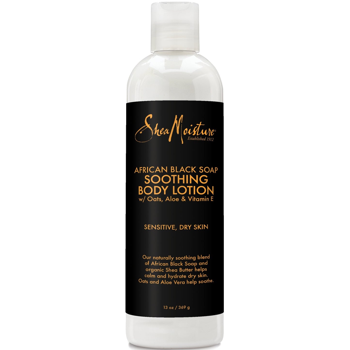 Sheamoisture Soothing Body Lotion for Troubled Skin African Black Soap Lotion with Shea Butter 13 oz Beauty & Personal Care Shea Moisture