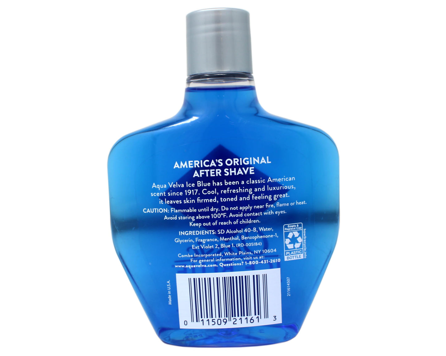 Aqua Velva Cooling After Shave, Firms & Tones, Classic Ice Blue, 7 FL OZ - 7 Pack Beauty and Personal Care Aqua Velva