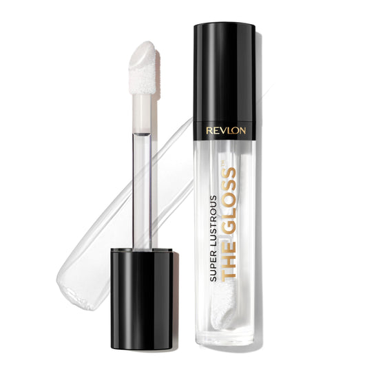 Revlon Super Lustrous Lip Gloss, Non-Sticky, Hydrating, High Shine Finish, 200 Crystal Clear, 0.13 oz Beauty & Personal Care REVLON