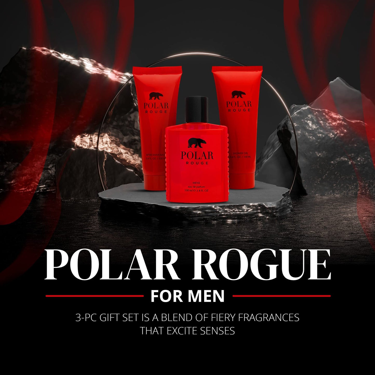 Perfume for Men Gift Set - INSPIRED by A WORLD RENOWNED MEN'S PERFUME - Cranberry, Grapefruit, Italian Lemon, Warm Woods - Fresh, Spicy, Woody Beauty & Personal Care Sandora Fragrances