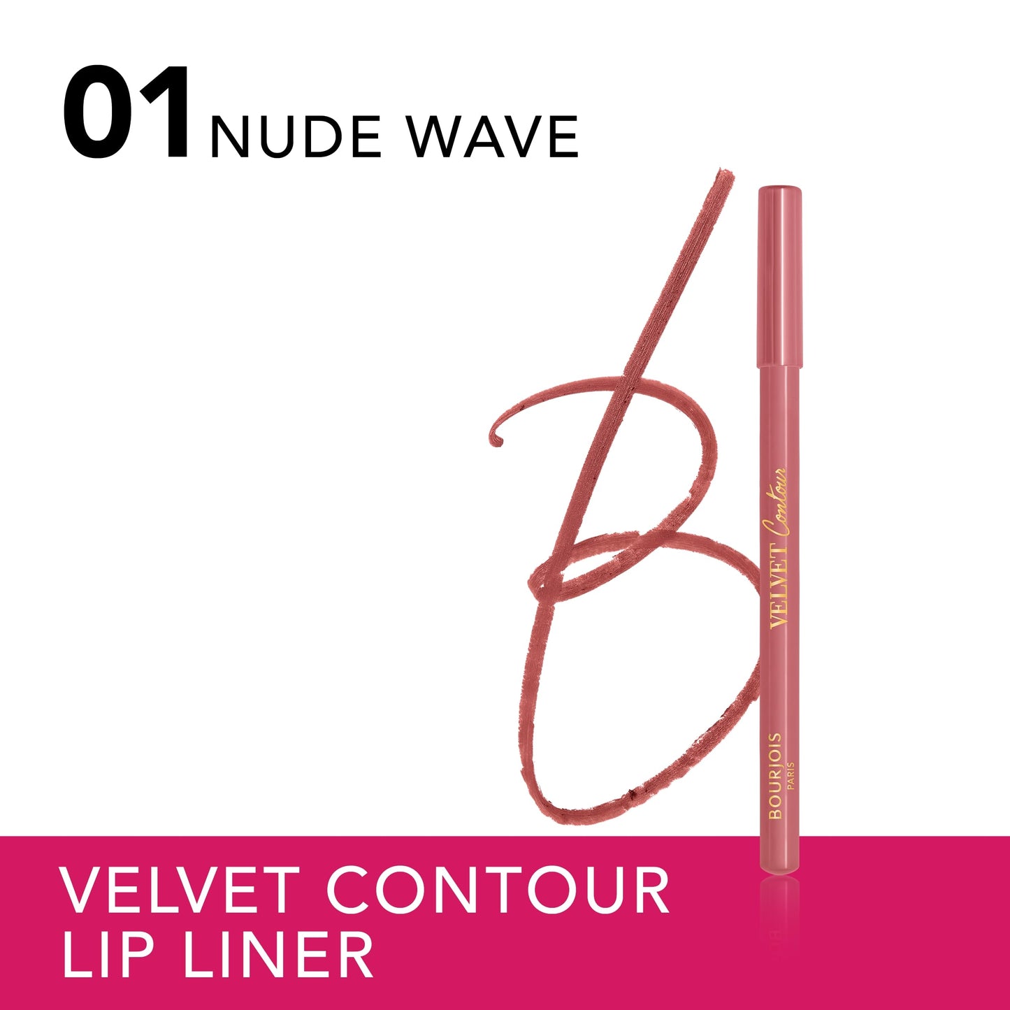 LÈVRES Contour Edition 01 Nude Wave Beauty & Personal Care Bourjois
