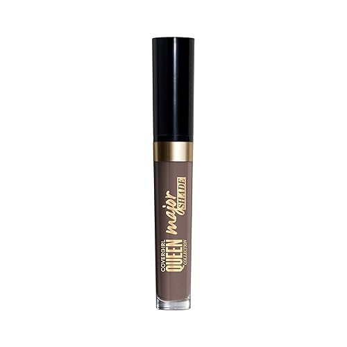 COVERGIRL Queen Collection Major Shade Matte Liquid Lipstick, Clean Slate, 0.11 Pound (packaging may vary) Beauty & Personal Care COVERGIRL