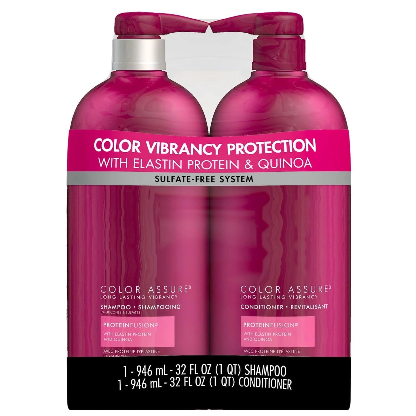 Nexxus Color Assure Shampoo and Conditioner, 32 Fluid Ounce (Pack of 2) Beauty & Personal Care Nexxus