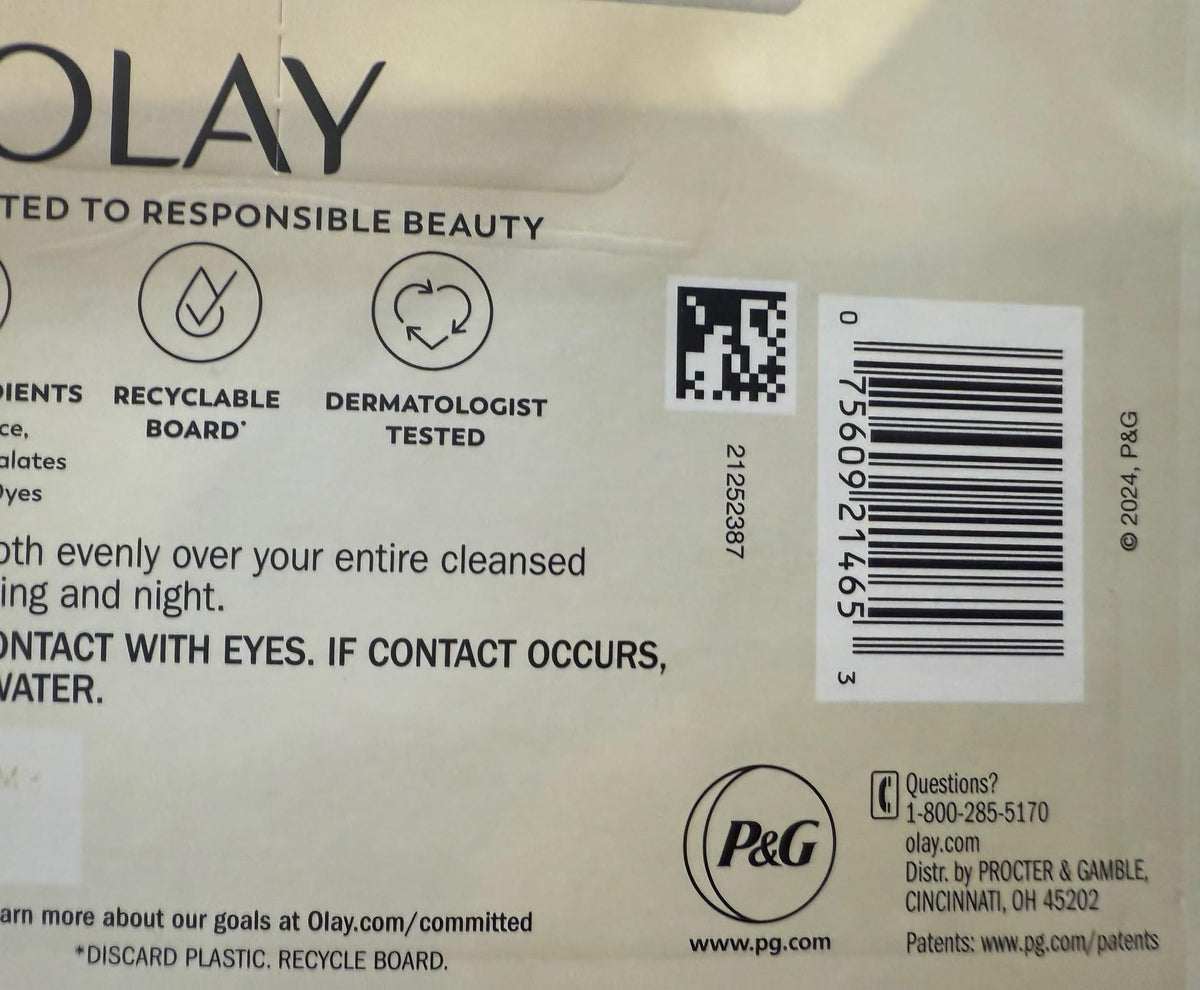 Olay Collagen Peptide Firming Plumping Facial Moisture Cream, 1.7 floz, 2pk Beauty & Personal Care Olay