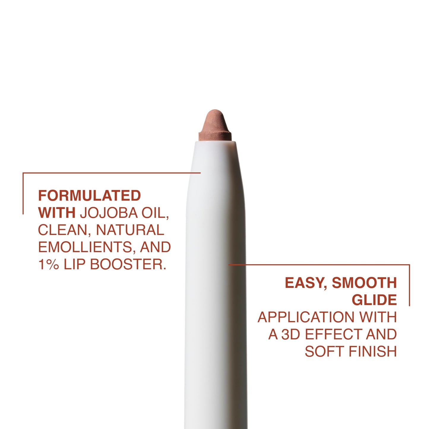 Freck MAKEOUT CLUB Nude Muse Lip Liner, 0.12oz | Retractable Pencil, Long Lasting Lip Plumper & Definer | Infused with Jojoba and Hyaluronic Acid | Beauty & Personal Care Freck Beauty