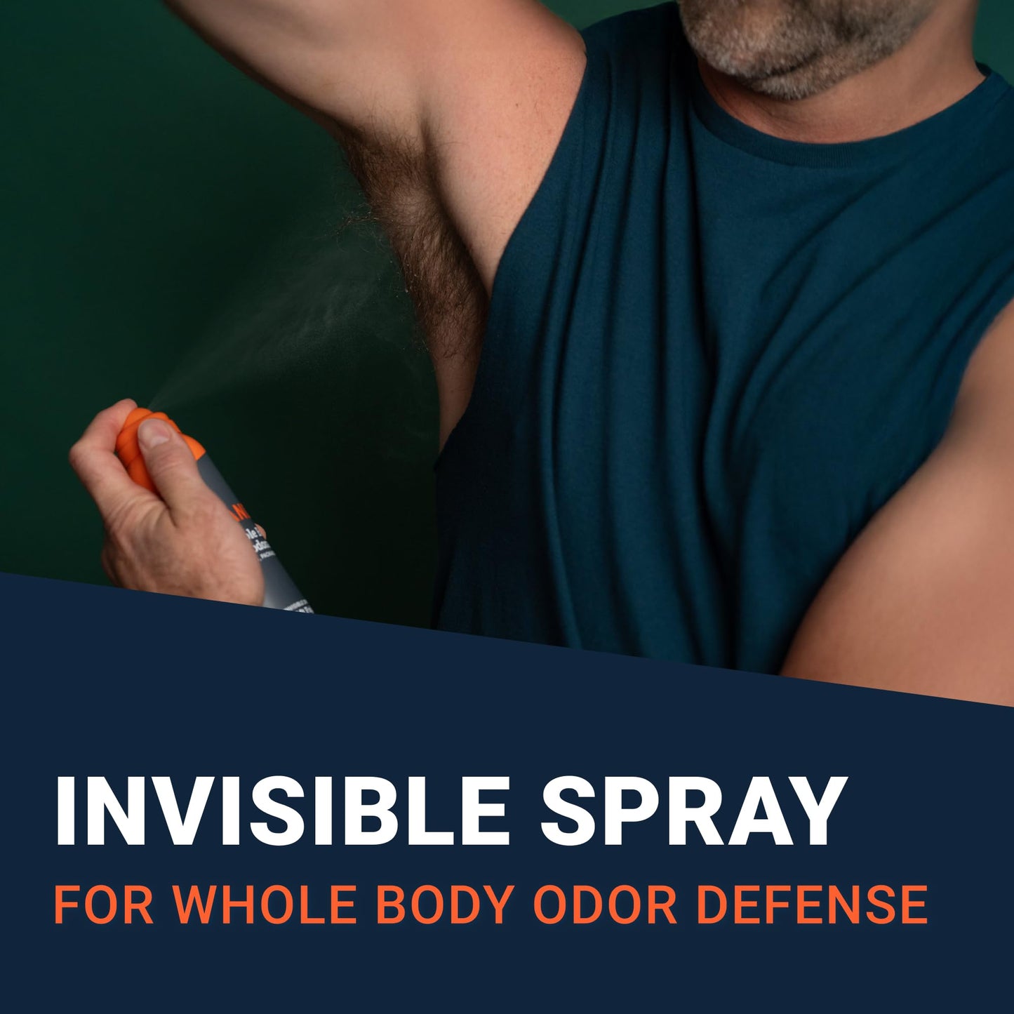 Mando Whole Body Deodorant For Men - Invisible Spray Deodorant - 72 Hour Odor Control - Low Irritation Formula - Aluminum Free, Benzene Free - 3.6 Beauty and Personal Care Mando