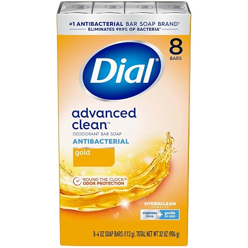 Dial Bar Gold Antibacterial Deodorant Soap, 4 oz ea 8 Count(Pack of 3) Beauty & Personal Care Dial