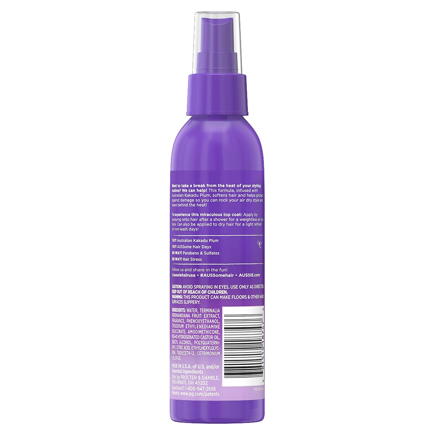 Aussie Soft Halo Air Dry Spray With Australian Kakadu Plum 5.7 Fl Oz Beauty & Personal Care Aussie