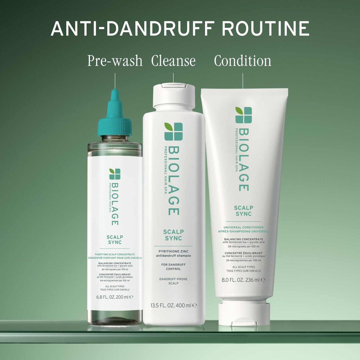 Biolage Scalp Sync Anti-Dandruff Shampoo - Controls Itchy Scalp, Deeply Cleanses Hair, Moisturizing Shampoo For Dandruff Relief, Vegan & Cruelty-Free Beauty & Personal Care Biolage