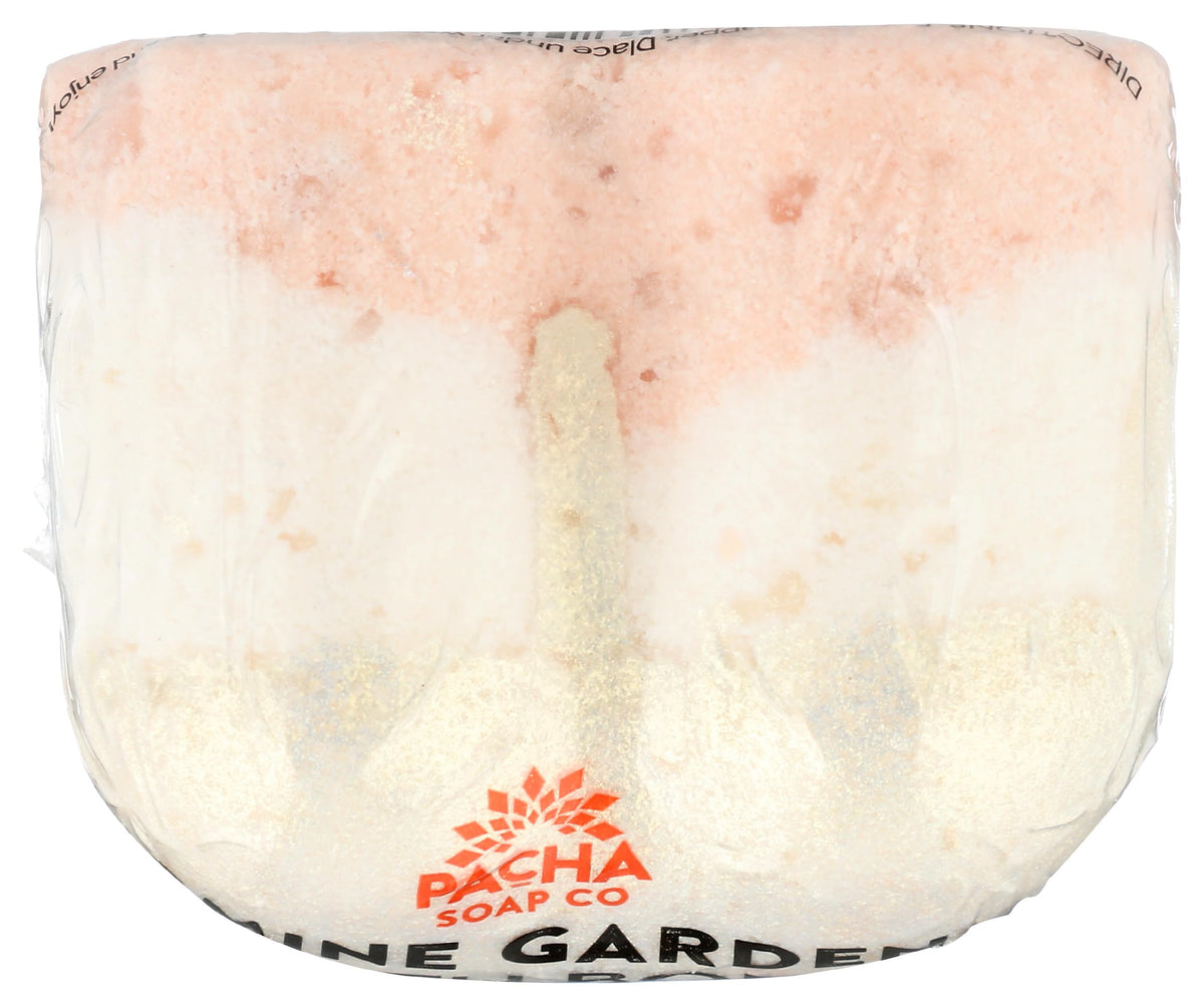 Pacha Soap Jasmine Gardenia Heart Froth Bomb, 5 Oz Beauty & Personal Care Pacha Soap Co