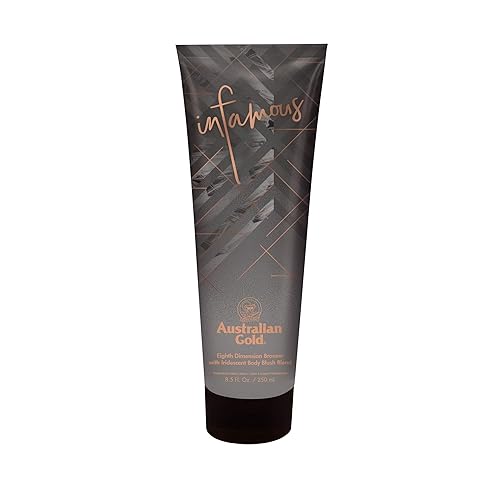 Australian Gold Infamous Eight Dimension Bronzer Tanning Lotion 8.5 oz Beauty & Personal Care Australian Gold