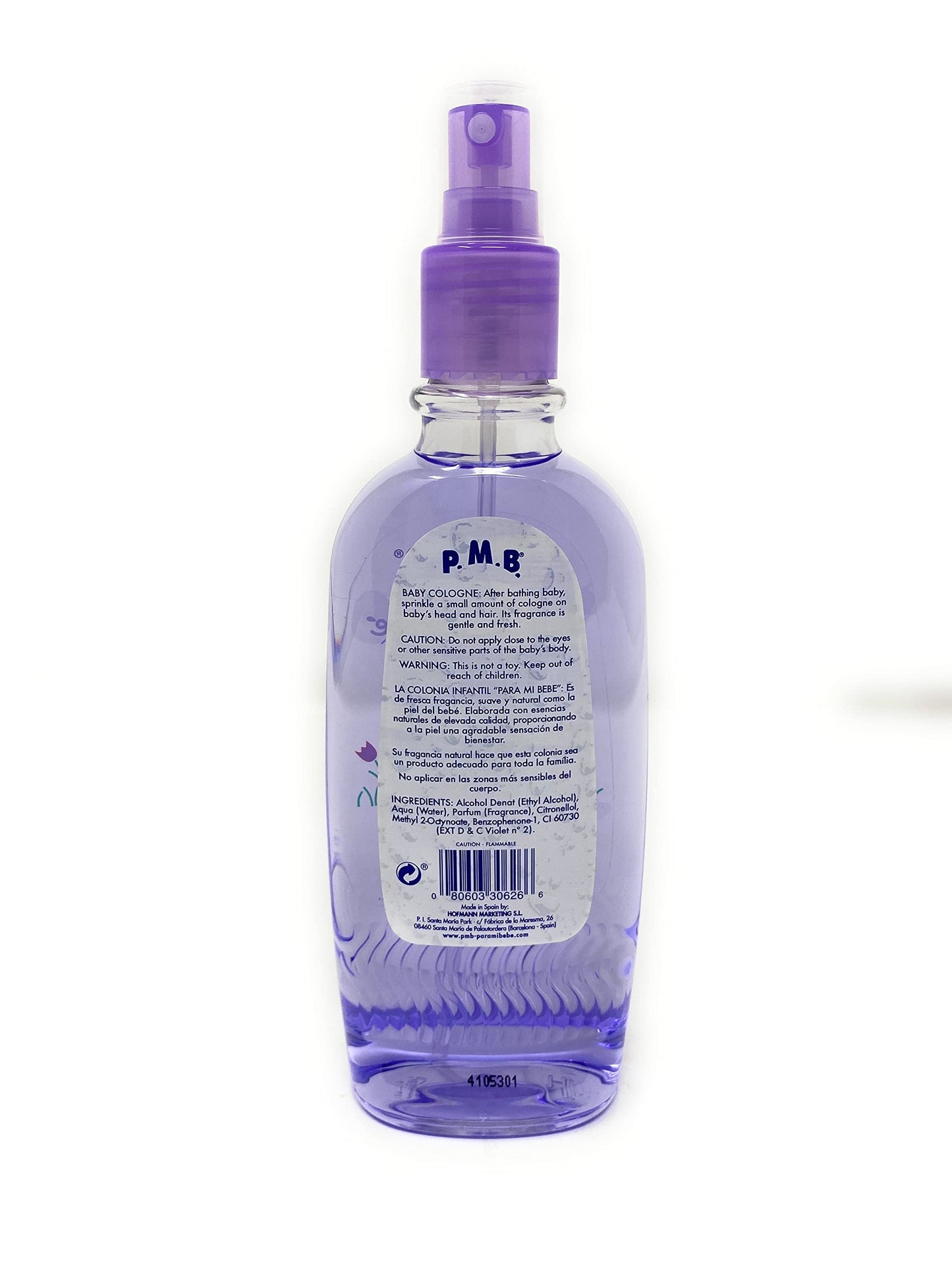 P.M.B. Baby Colognes (Violets, 8.3 Oz) Beauty & Personal Care Para Mi Bebe