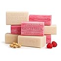 Australian Botanical Soap, Classic Goat Milk and Goat's Milk with Raspberry, 6.6 OZ, Triple Milled Bars made with Enriched with Organic Shea Butter Beauty & Personal Care Australian Botanical Soap