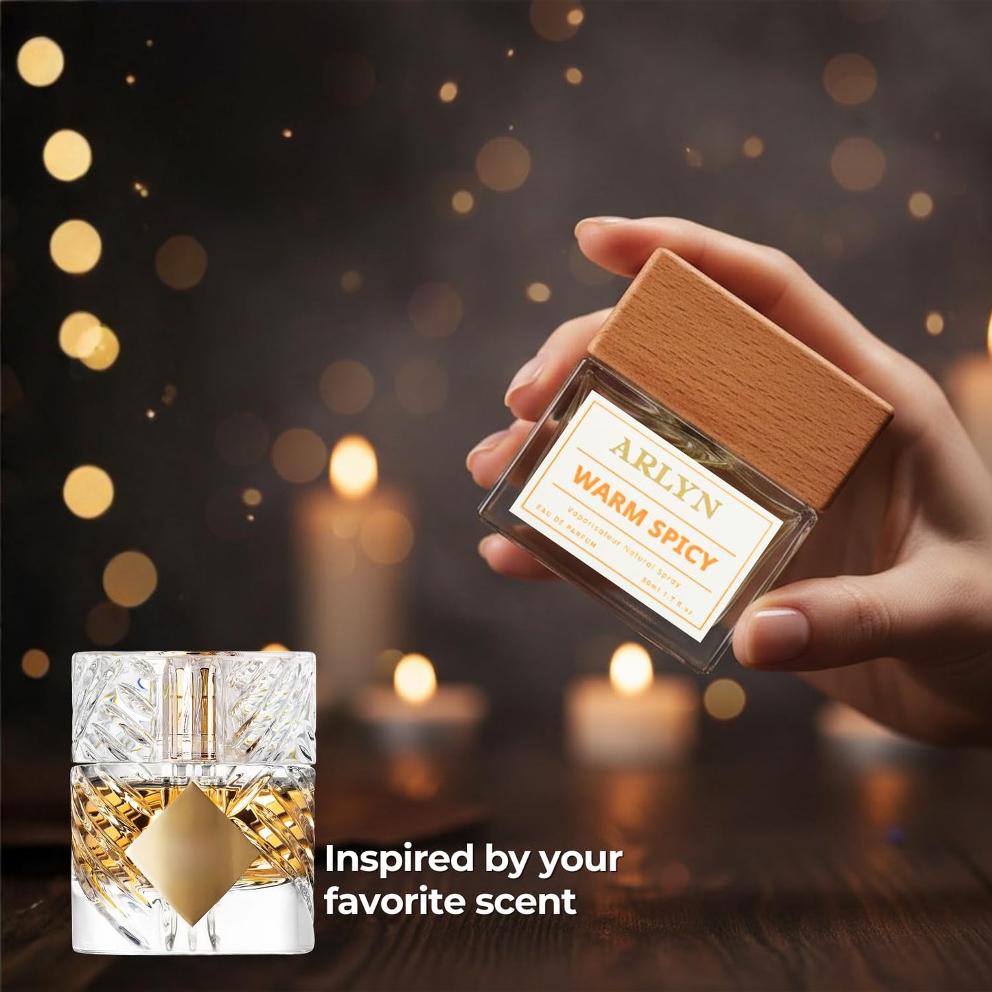 ARLYN Warm Spicy Eau De Parfum Inspired by Kil.Par. An.gel.s Share, Long-Lasting Perfume for Men and Women, Vegan & Eco-Conscious with Clean Beauty & Personal Care ARLYN BY BELLEVUE PARFUMS
