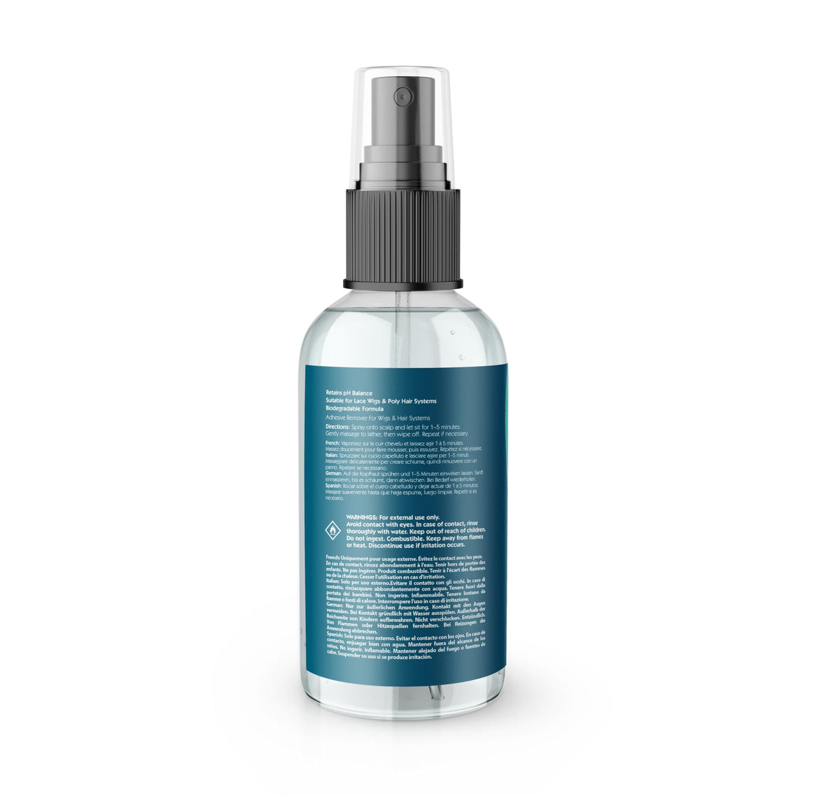Ultra-Safe | All Natural Wig Adhesive Remover | Safe and Easy Removal Spray for Hair Extensions, Lace Wigs, Toupees, and Tape-In Systems - 4oz