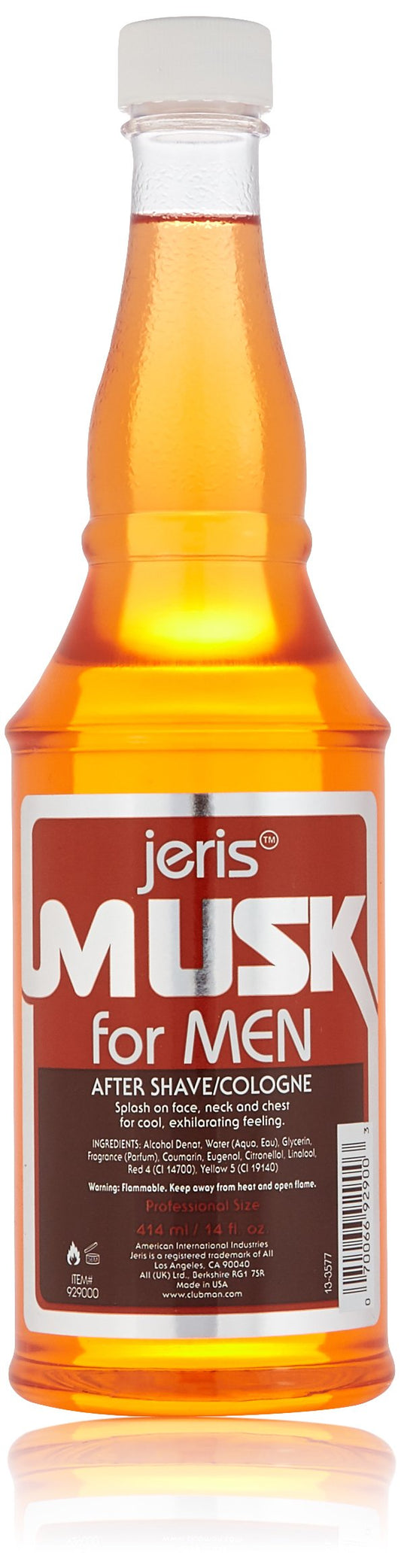 Clubman Jeris Musk After Shave Lotion/Cologne Professional, 14 fl oz Beauty & Personal Care Clubman