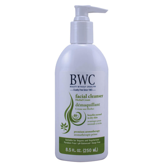 Beauty Without Cruelty Herbal Cream Facial Cleanser, 8.5 Ounces Beauty & Personal Care Beauty Without Cruelty