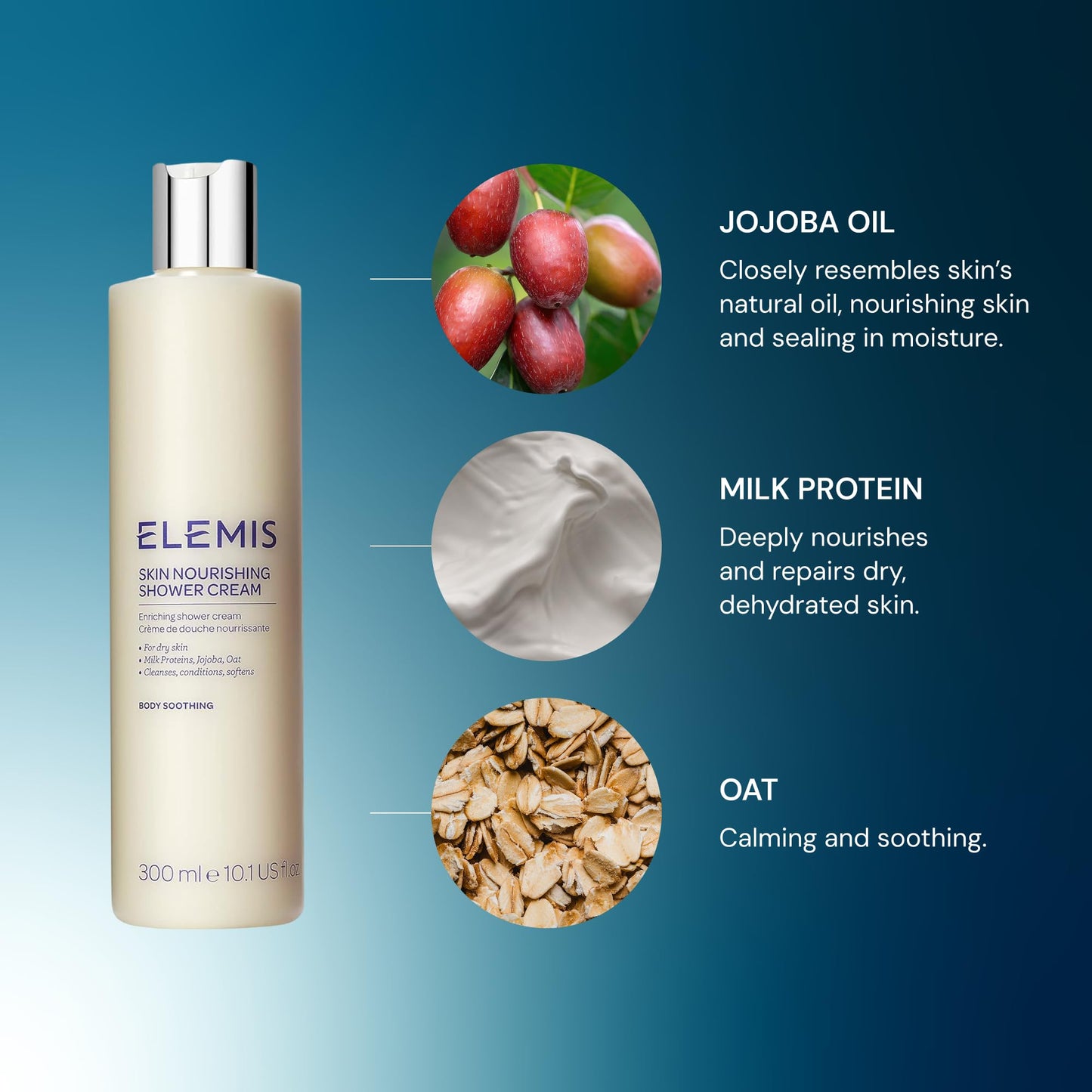 ELEMIS Skin Nourishing Shower Cream; Enriching Shower Cream, 10.1 Fl Oz Beauty & Personal Care ELEMIS